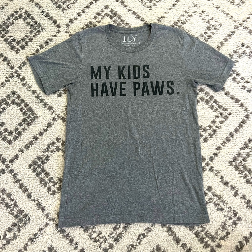 My Kids Have Paws Graphic Tee 🐾